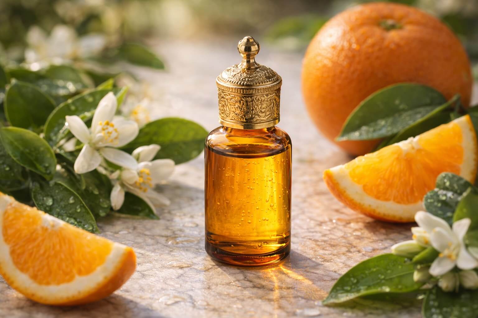 Attar of orange: Benefits, Uses & Origins | Red Flower