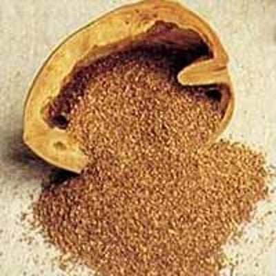 crushed walnut powder