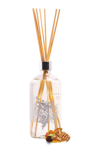 amber wood intensely scented organic room diffuser