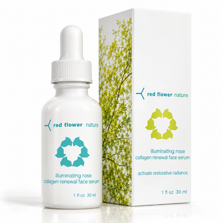 illuminating rose collagen renewal face serum