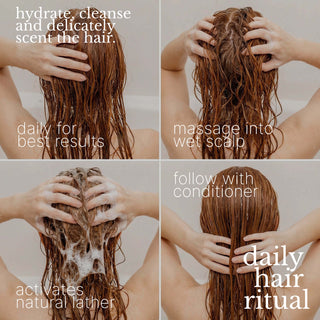 palo santo hydrating hair wash