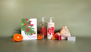 oranges for christmas gift set