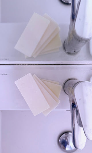 salt hay triple-milled vegan hand soap set of 5